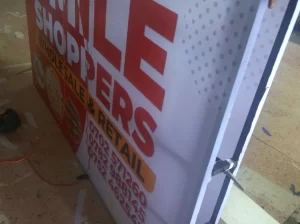We Design and Make Light Boxes and 3D signages