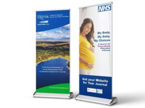 We Design and Print Pullup Banners and BackDrop ba