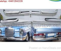 Mercedes W111 W112 Fintail Saloon bumpers (1959-1968)