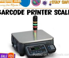 barcode printing scale on sell with multi-language interface at a discount price wandegeya