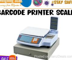 barcode printing scale with cash drawer connector for supermarkets best prices Kampala