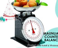 commercial counter manual weight scale in Kampala