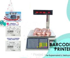 barcode printing scale with LCD/LED backlit for sell Mbarara