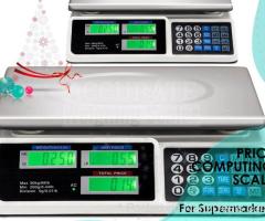 price computing scale with optional USB interface from sole agent