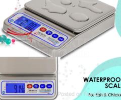 IP68 bench scale 15 kg x 5g with stainless steel housing