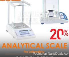 new analytical weighing scales for educational lab use