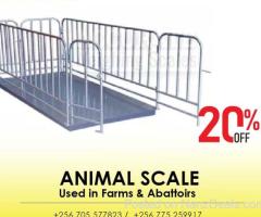 double deck design heavy duty structure animal weighing scales for rhino on sell