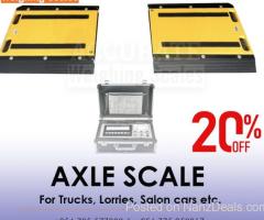 In-Ground and Portable Truck Scales Axle and Wheel Scales