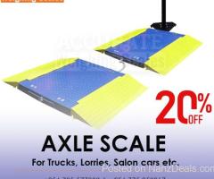 portable vehicle weigh pads with IP 68 water resistant protection for sell Kampala