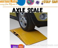 axle car scales with excel, text. database file output supplier