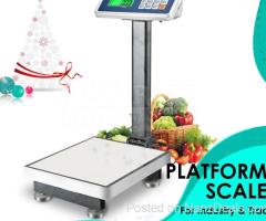 electronic foldable platform weighing scales in store