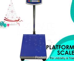 light duty platform weighing scales with dimensions of 80x60cm