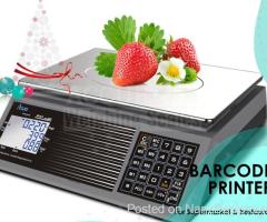 barcode printing scale with printing speed >50mm/s with 1year warranty in shop Kampala