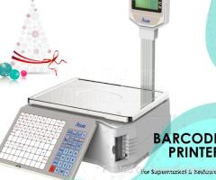 Easy programming barcode printing scale for sell