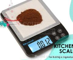 cooking or baking weight scales used in restaurants