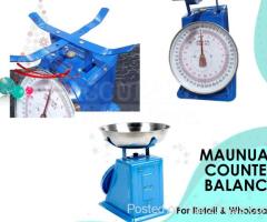 commercial counter manual weight scale in Uganda Kampala