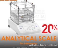 Automatic readings electronic analytical balance