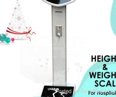 Digital height and weight scale with optional Bluetooth output for sell wandegeya