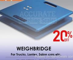 Electronic Weighbridge for weighing vans and containers