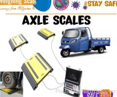 User friendly operation interface axle trucks scales for sell at supplier Kampala