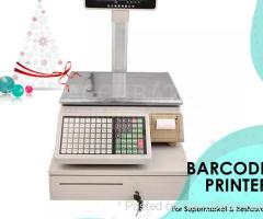 30kg capacity barcode printing scale at supplier shop wandegeya Kampala