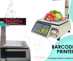 barcode printing scale with cash drawer connector for supermarkets best prices Kampala