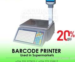 Supermarket barcode printer scale with optional USB interface from trader