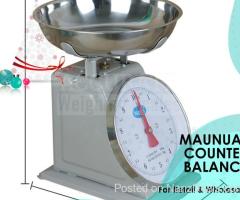 Counter Scale for Weighing Food Stuffs Eg Rice,Beans