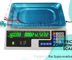 table top kind price computing scale at whole sale price Kampala