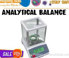 0.001g analytical balance accurate weighing calibration weight price