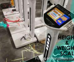 Electronic Body Weight Scale Height Measuring Scale in Uganda