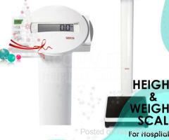 Height And Weight Scales With Optional Bluetooth Connection