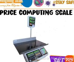 precise price computing scale with 24/7/365 days operation at best prices