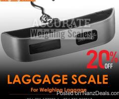 digital Luggage Hook Scales accurate 50kg handheld