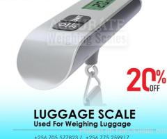 Portable luggage Scales best way to weigh suitcase