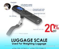 hanging digital luggage weighing scales at affordable