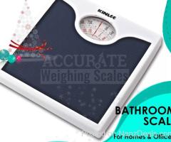 Home Compact Mechanical Bathroom Scales White - 1