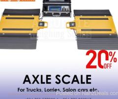 Portable Truck Axle Pad Scales in Uganda