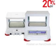 analytical precision laboratory balance with touch screen