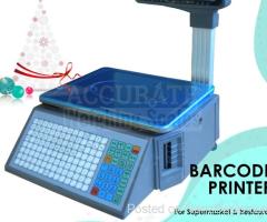 30kg capacity barcode printing scale at supplier shop wandegeya Kampala