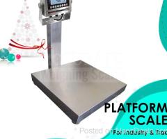 Digital light weight platform weighing scales 100kgs