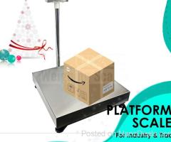 Digital light weight platform weighing scales 100kgs