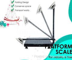 calibrated  light duty platform weighing scales 100kgs, 200kgs, 500kgs