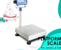 calibrated  light duty platform weighing scales 100kgs, 200kgs, 500kgs