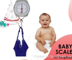 Mehanical baby weighing scales