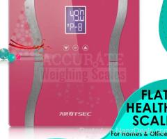 Accurate digital personal bathroom weighing scales 180kg