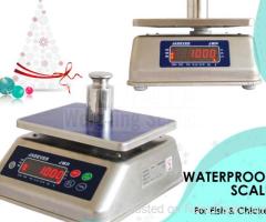 IP68 bench scale 15 kg x 5g with stainless steel housing