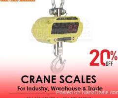 Load weighing scales for weighing heavy loads 1t, 2t, 5t