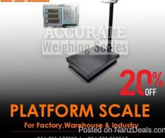 Suppliers of brand-new Platform weighing scale built for light duties