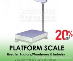 Certified shop for user-friendly platform weighing scales at suppliers Wandegeya